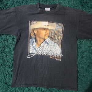 Alan Jackson Drive Tour 2002 Vintage Country Concert Tee All Sport XL